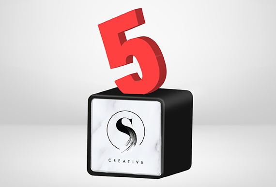 AwardLab | Cubed | Congratulate | Number 5